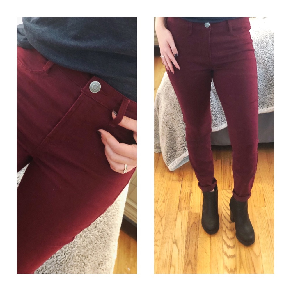 High Rise Skinny Ankle Pants 😍